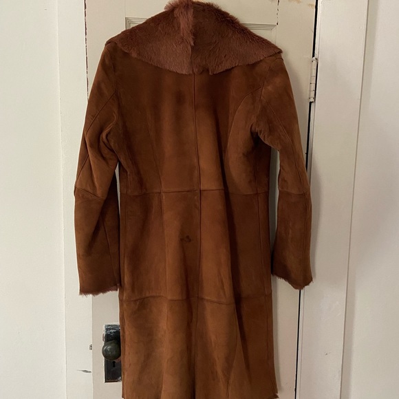 Caractère fur lined suede coat - Picture 2 of 3